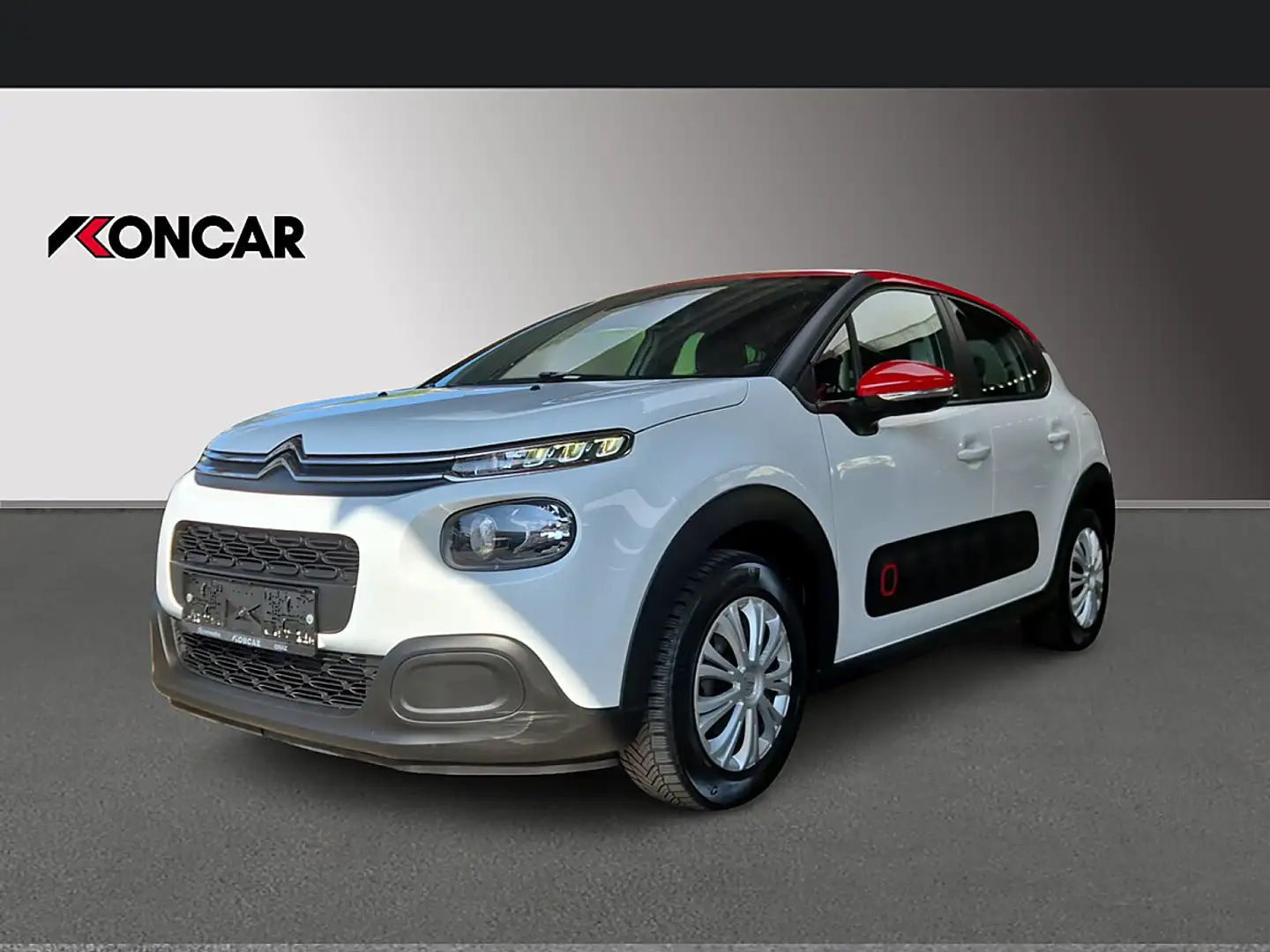 Citroen C3 PureTech 68 5-Gang-Manuell Feel Weiß - 1