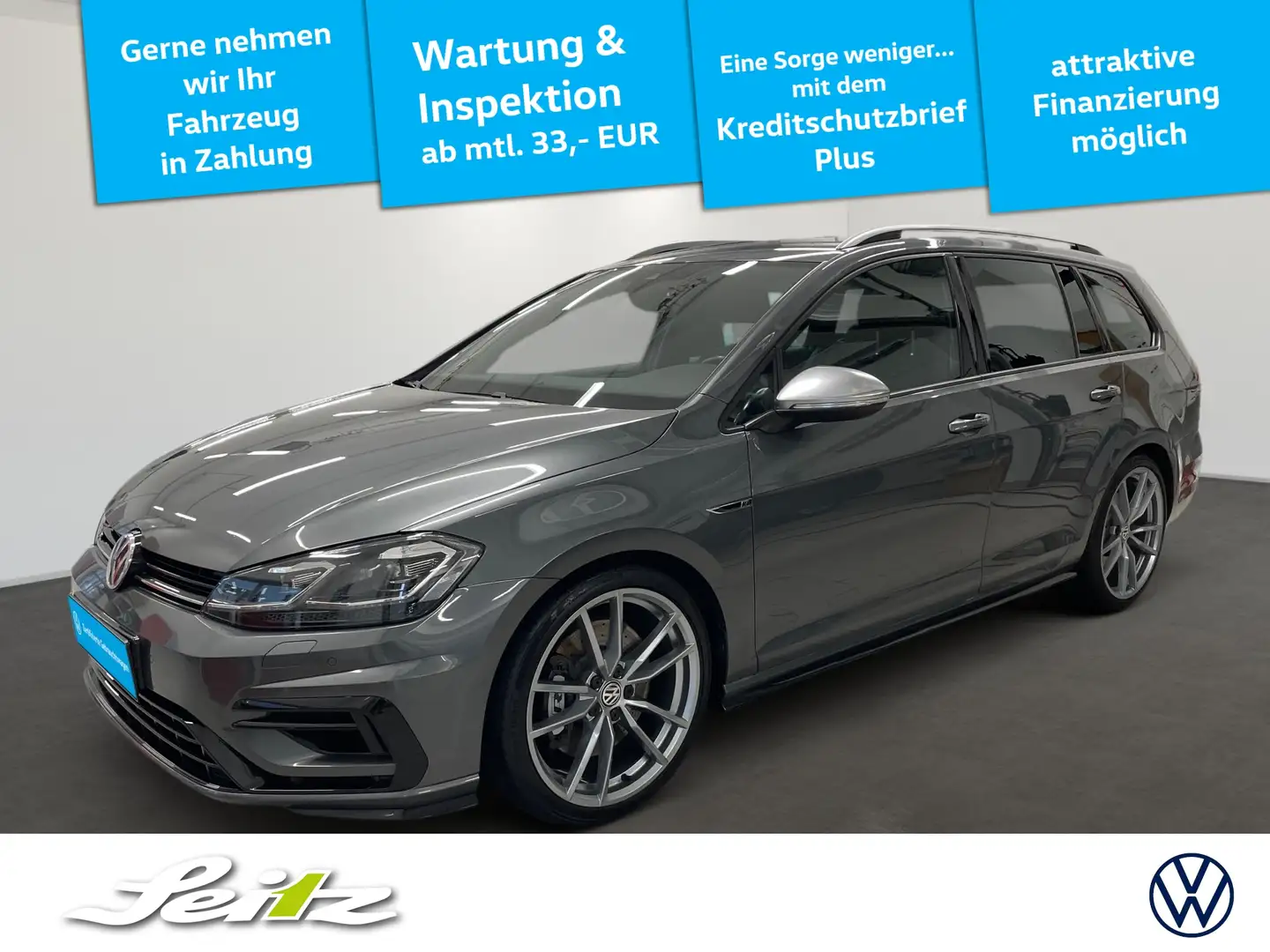 Volkswagen Golf Variant Golf VII Variant 2.0 TSI 4M R *LED*NAVI*PARKSENSOR Grau - 1