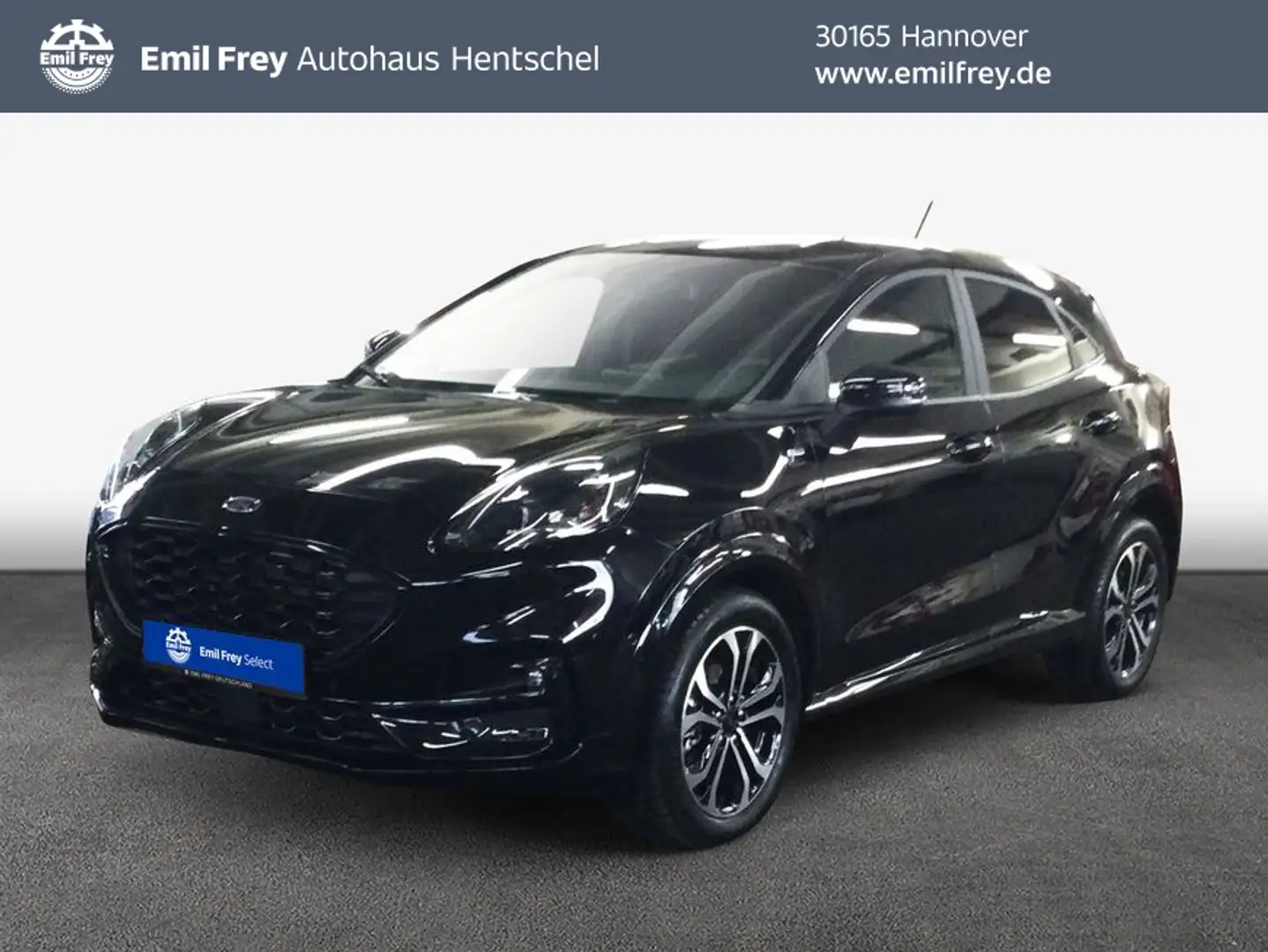 Ford Puma 1.0 EcoBoost Hybrid Aut. ST-LINE Schwarz - 1