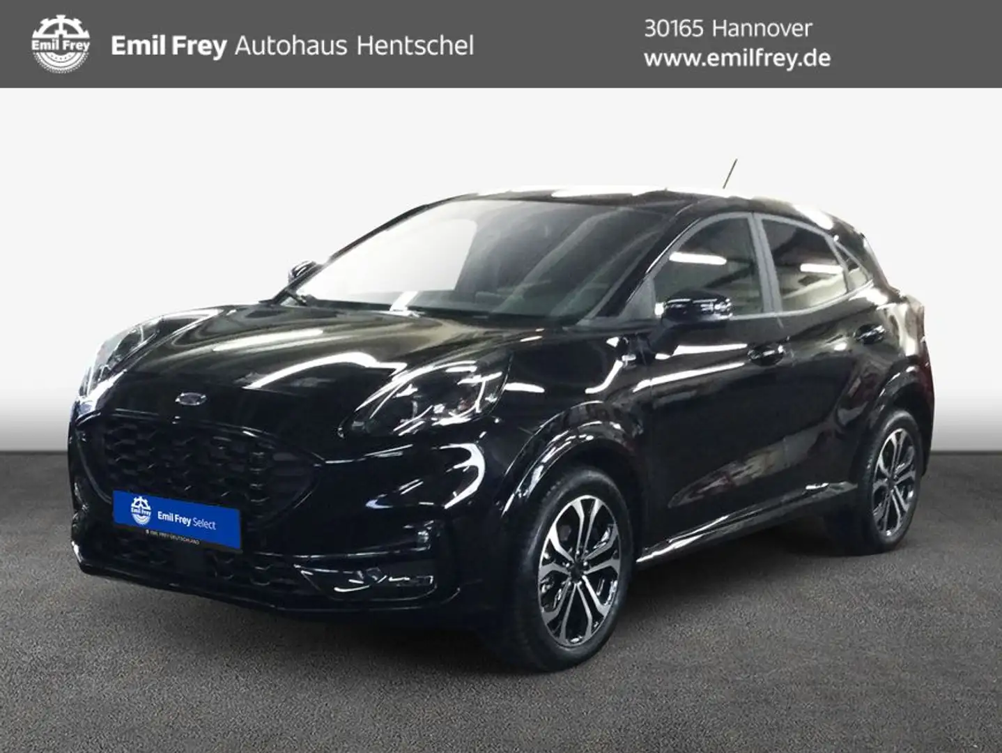Ford Puma 1.0 EcoBoost Hybrid Aut. ST-LINE Schwarz - 1