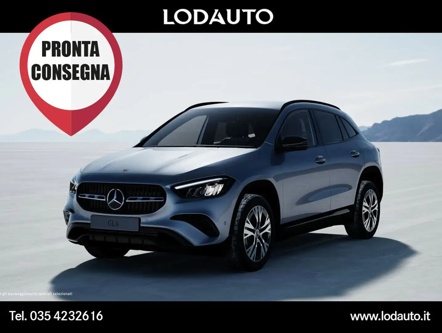 Mercedes-Benz GLA 200 GLA 200 d Automatic Progressive Extra Argento - 1