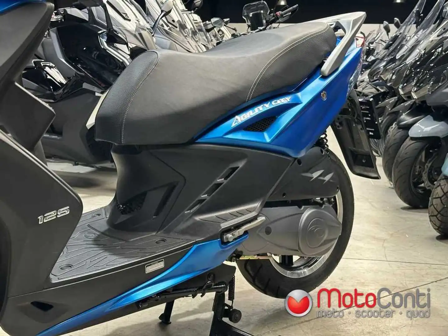 Kymco Agility 125 City 16+ Bleu - 2