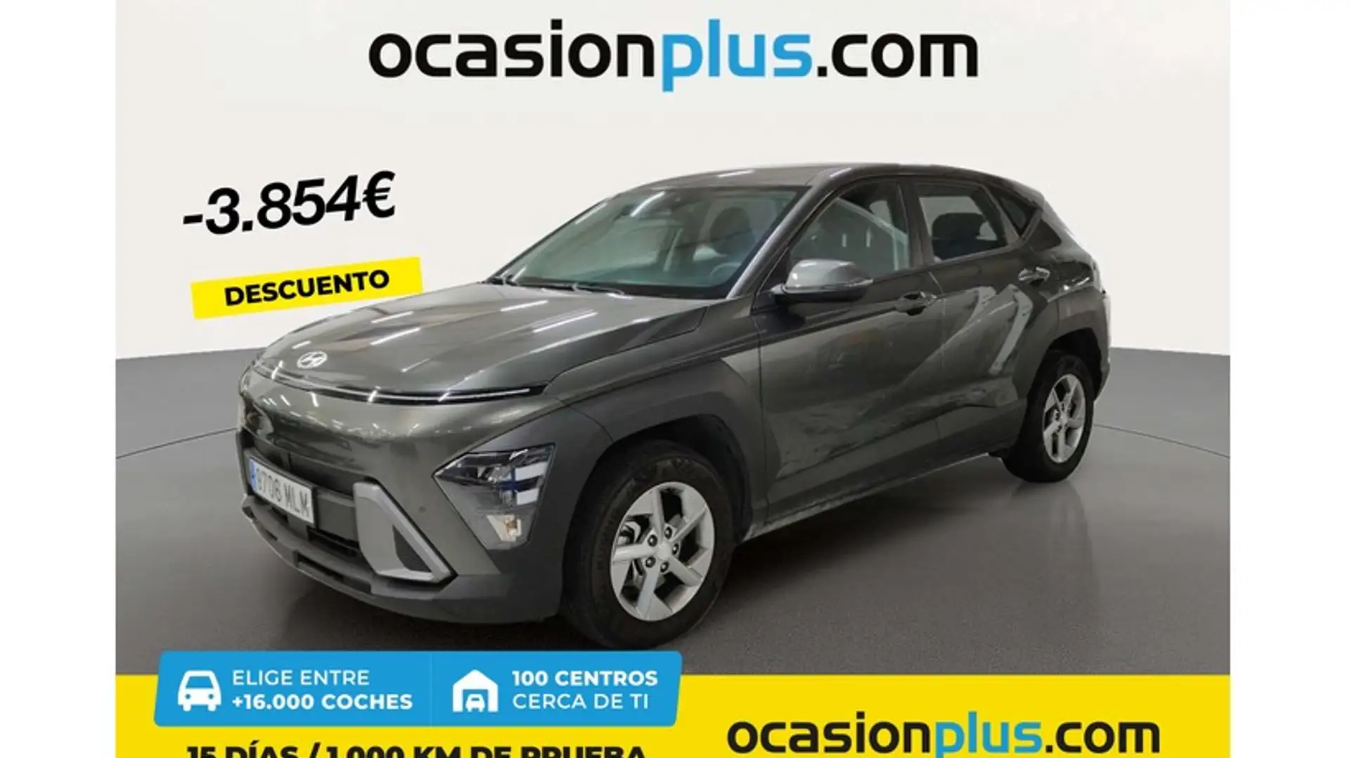 Hyundai KONA 1.0 TGDI DT Maxx 4x2 Gris - 1