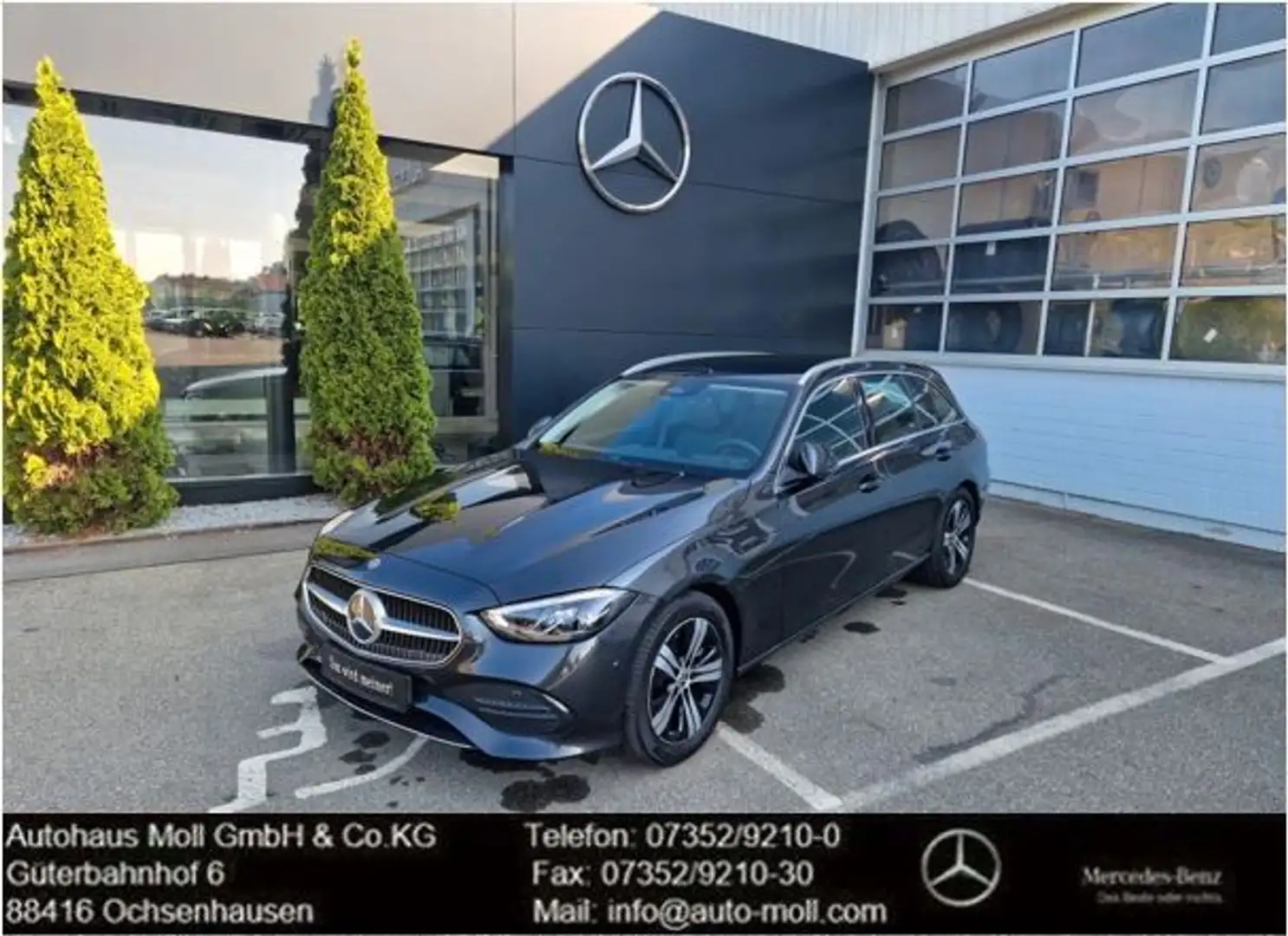 Mercedes-Benz C 220 d T Avantgarde|LED|Kamera|AHK|Easy-P|Ambie Grau - 1