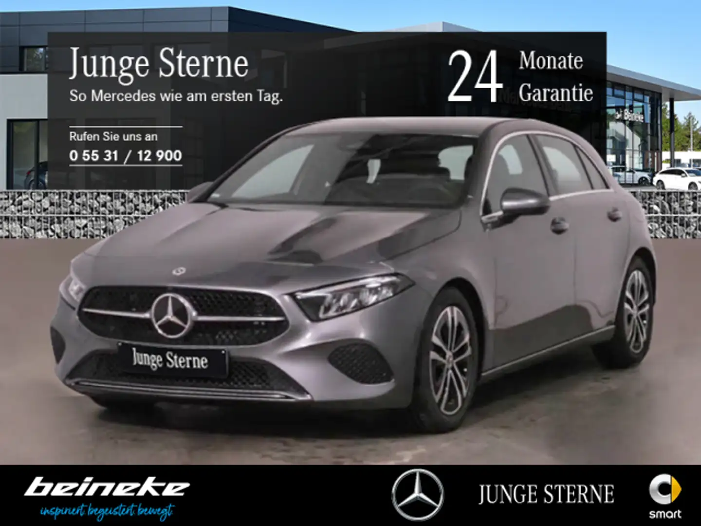 Mercedes-Benz A 180 A 180 Progressive Adv. LED Winter Spiegel Kamera Grau - 1