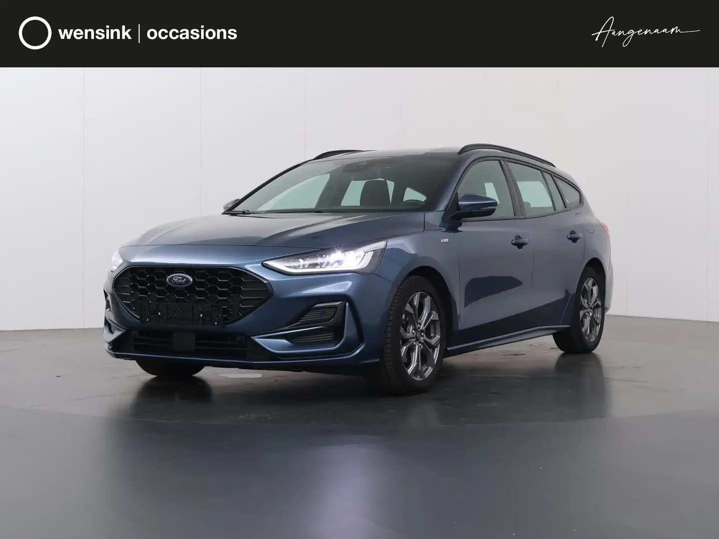 Ford Focus Wagon 1.0 EcoBoost Hybrid ST Line | Navigatie | Pa Blauw - 1