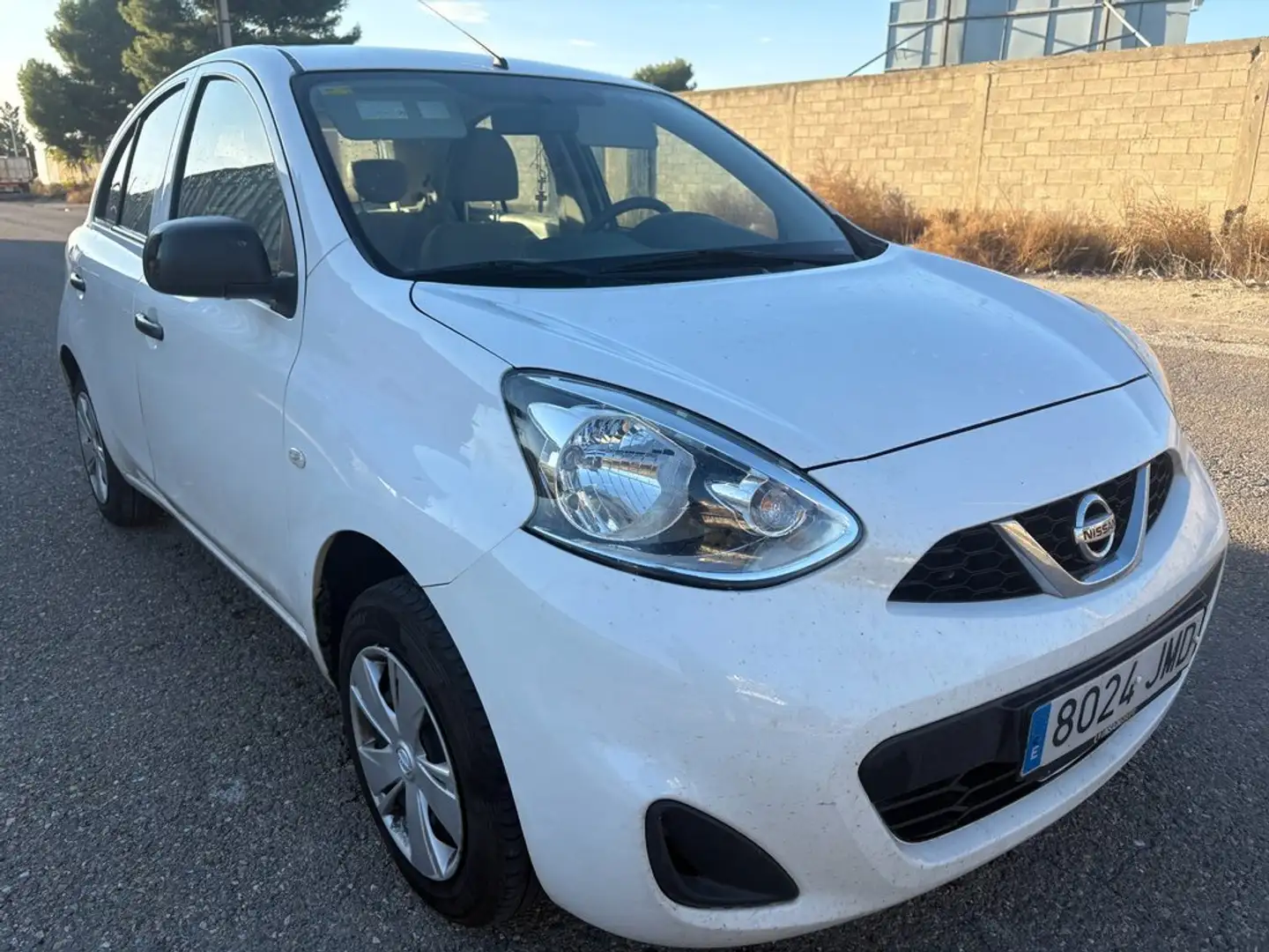 Nissan Micra 5p 1.2G ACENTA Blanc - 1