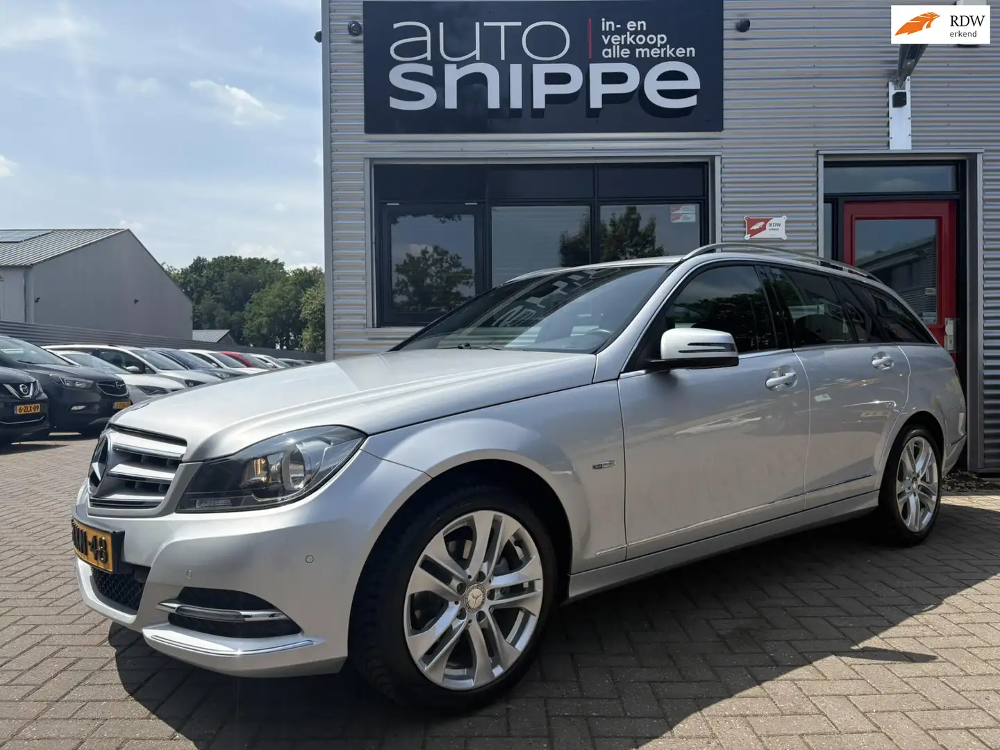 Mercedes-Benz C 180 Estate Business Class Avantgarde -AUTOMAAT-CLIMA-S Gris - 1