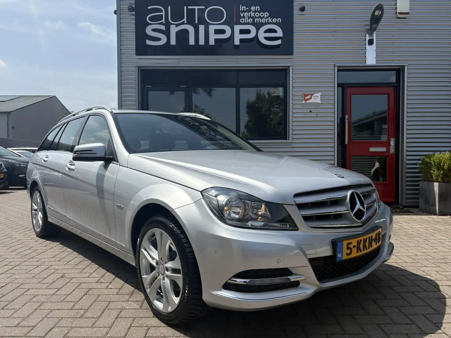 Mercedes-Benz C 180 Estate Business Class Avantgarde -AUTOMAAT-CLIMA-S Gris - 2