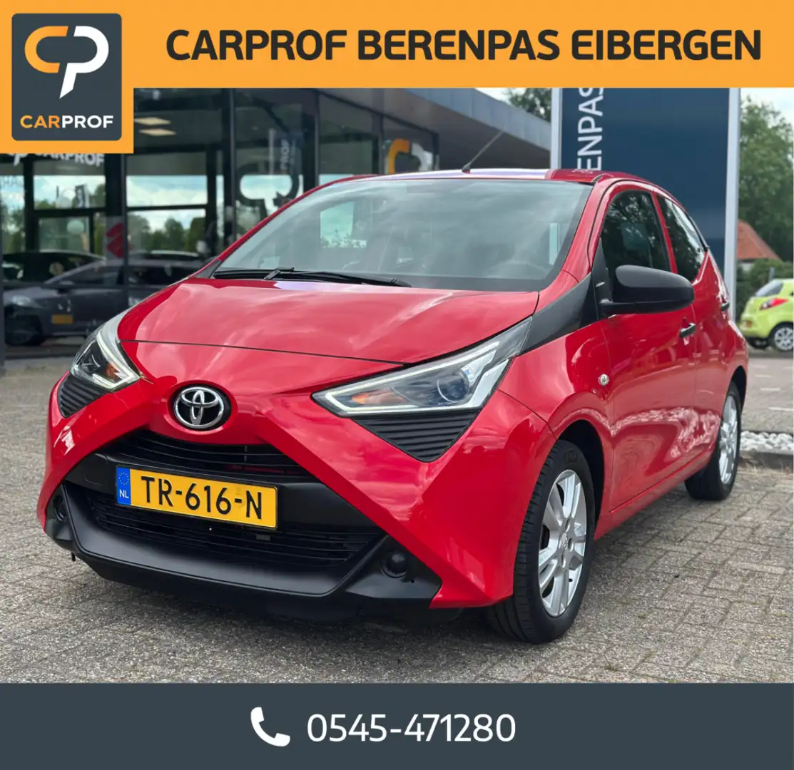 Toyota Aygo 1.0 VVT-I 5-drs x-fun '' Airco - Elektrische ramen Red - 1
