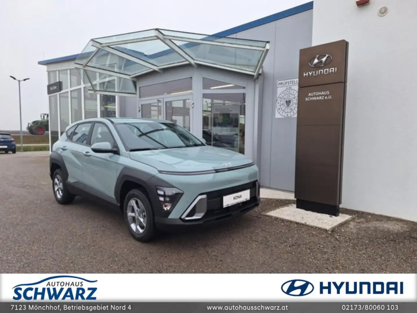 Hyundai KONA (SX2) Smart Line 1.0 TGDI 2WD k6bs1 Grün - 1