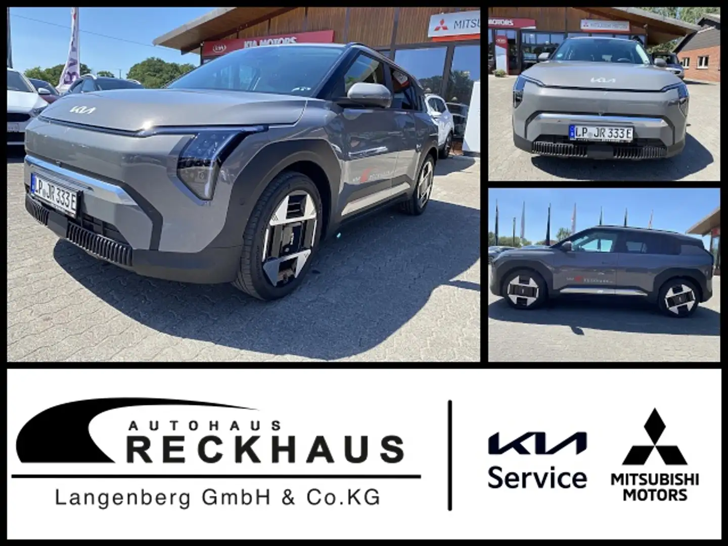Kia EV3 58.3 EARTH Upgrade-Paket DriveWise AHK Klima Navi Grau - 1