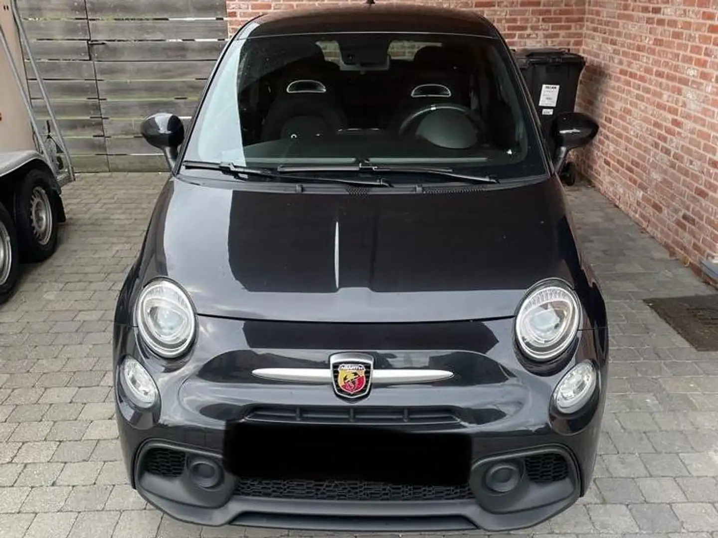 Abarth 500 Boretti Zwart - 1