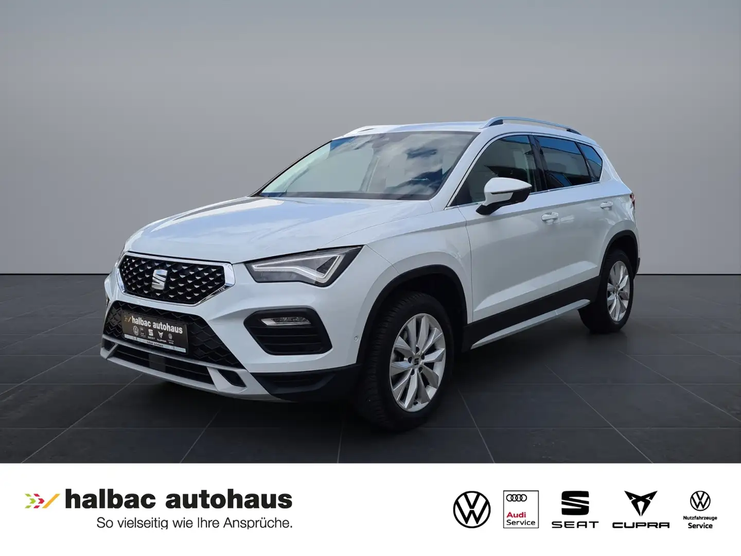 SEAT Ateca 1.5 TSI DSG X-Perience+AHK+VOLLLED+NAVI+SHZ+PDC+K Blanc - 1