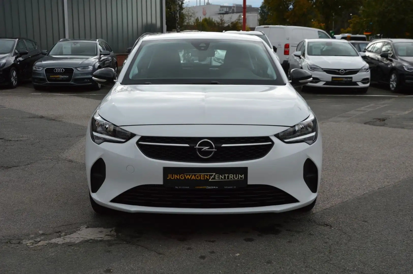 Opel Corsa F 1.2 KLIMA"SzHz"LhZ"PDC"1-HAND Weiß - 2