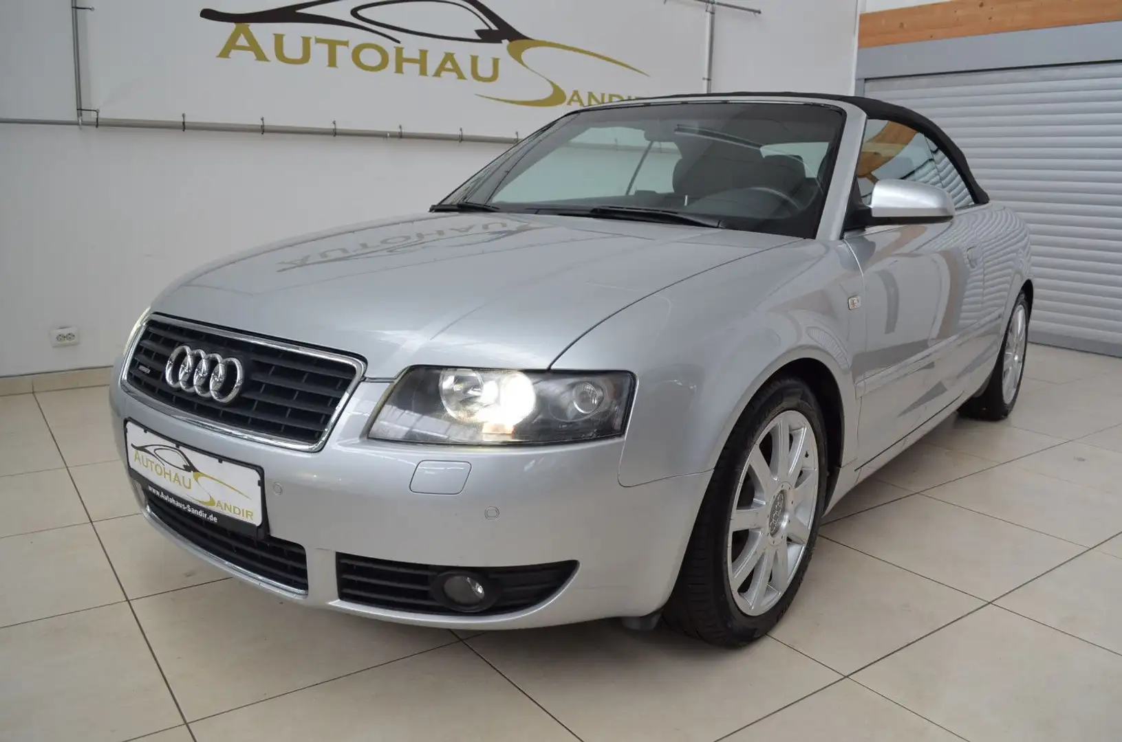Audi A4 Cabriolet 1.8 T quattro S-Line ~Leder~Xenon Argent - 2