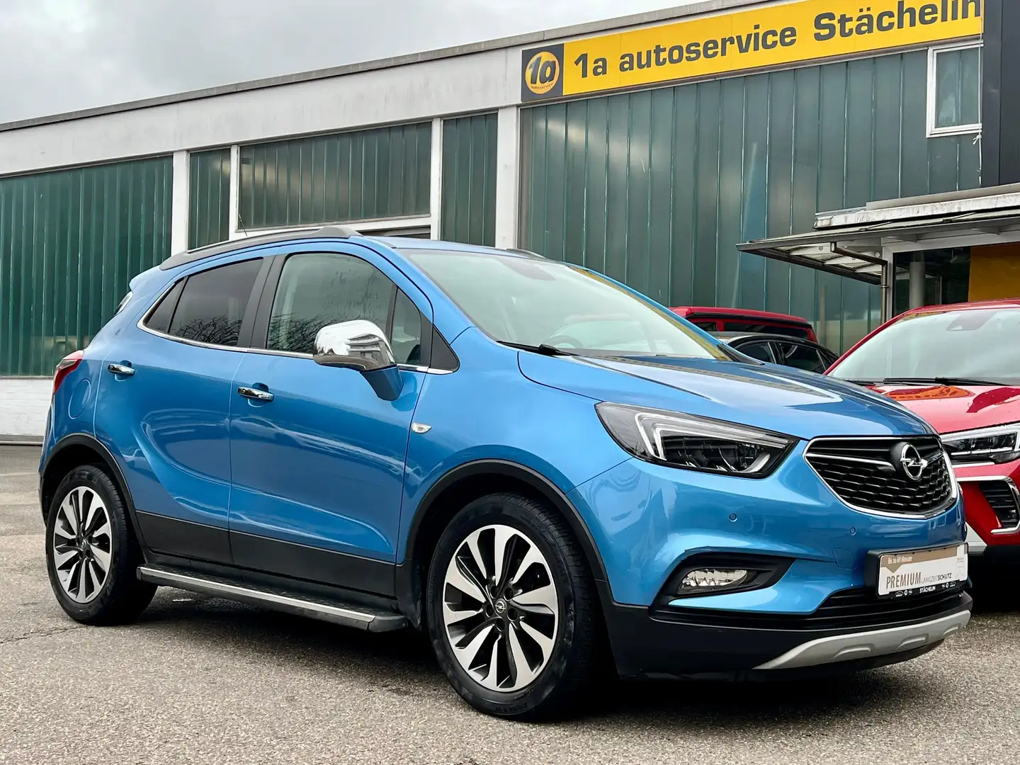 Opel Mokka X 1.6 CDTI AUT. Innovation,S&LHZ,RKAM,LEDER Blau - 2