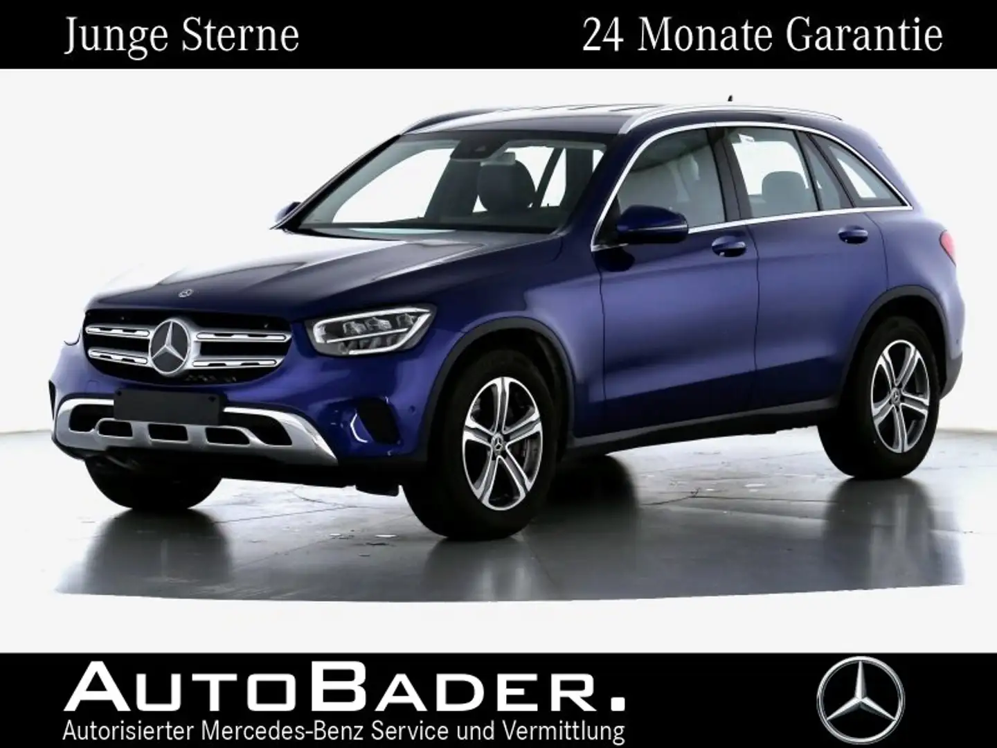 Mercedes-Benz GLC 220 GLC 220 d 4M EXCLUSIVE MBUX LED RFK ParkSpgl-Pkt Blau - 1