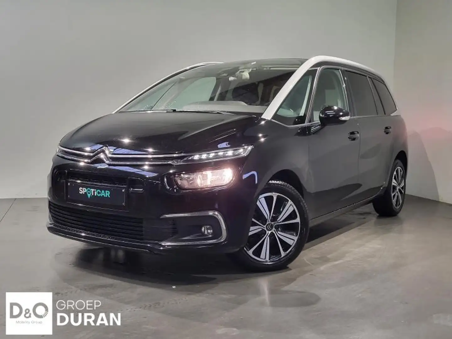 Citroen C4 SpaceTourer 1.2 Turbo Man.6 nieuwe motor/nouveau moteur Zwart - 1