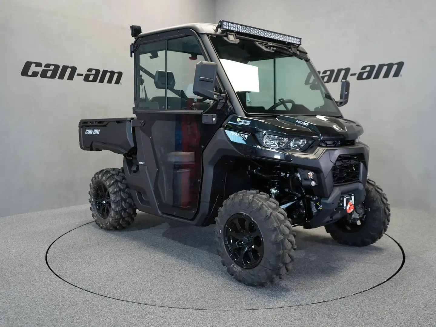 Can-Am Traxter HD 10 XU MY 2025 Kabine Heizung Negru - 1