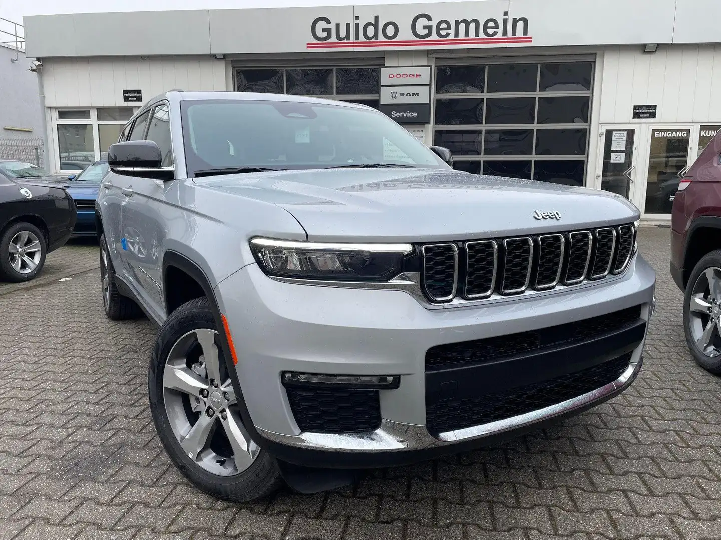 Jeep Grand Cherokee L Limited 3.6 V6 4x4 Argent - 2