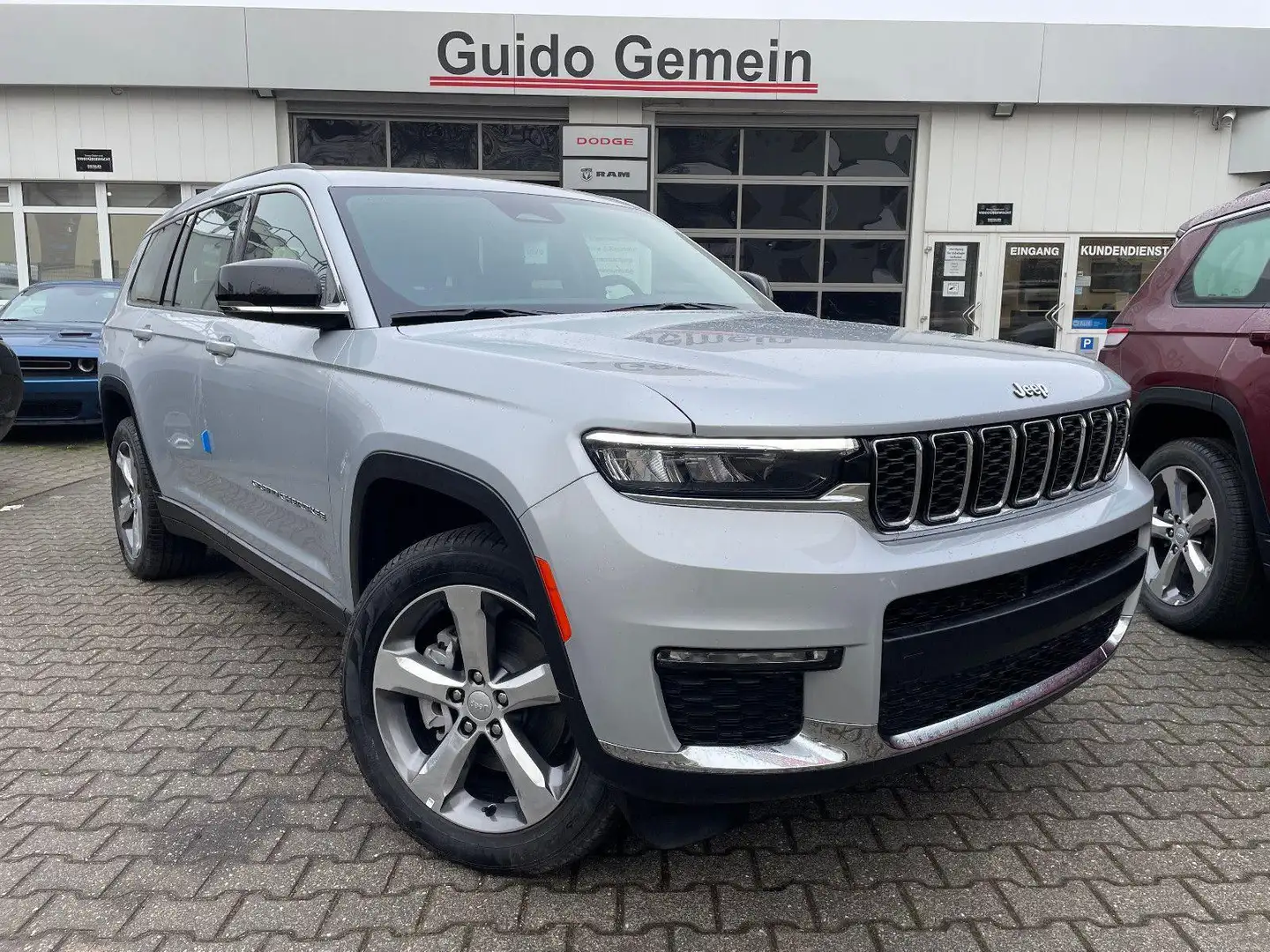 Jeep Grand Cherokee L Limited 3.6 V6 4x4 Zilver - 1