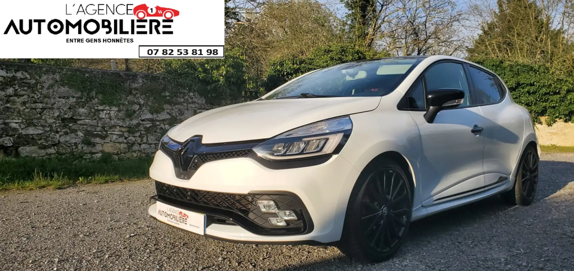Renault Clio IV RS TROPHY Phase II 220 1.6 TCE EDC BVA S/S White - 1