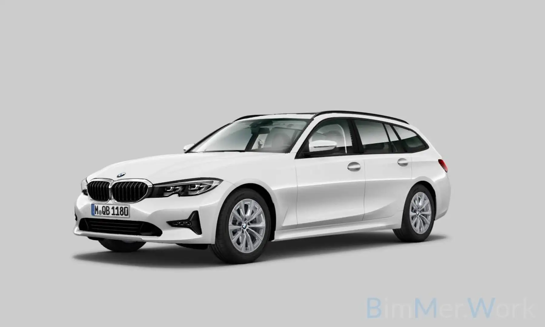 BMW 318 Touring dA Pano Zetelverwarming Sfeerverlichting Blanco - 1