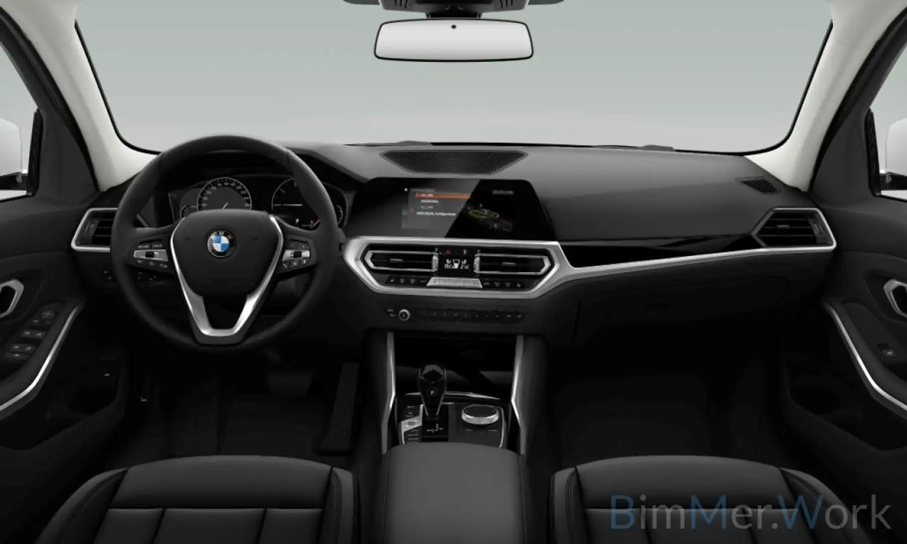 BMW 318 Touring dA Pano Zetelverwarming Sfeerverlichting Blanco - 2