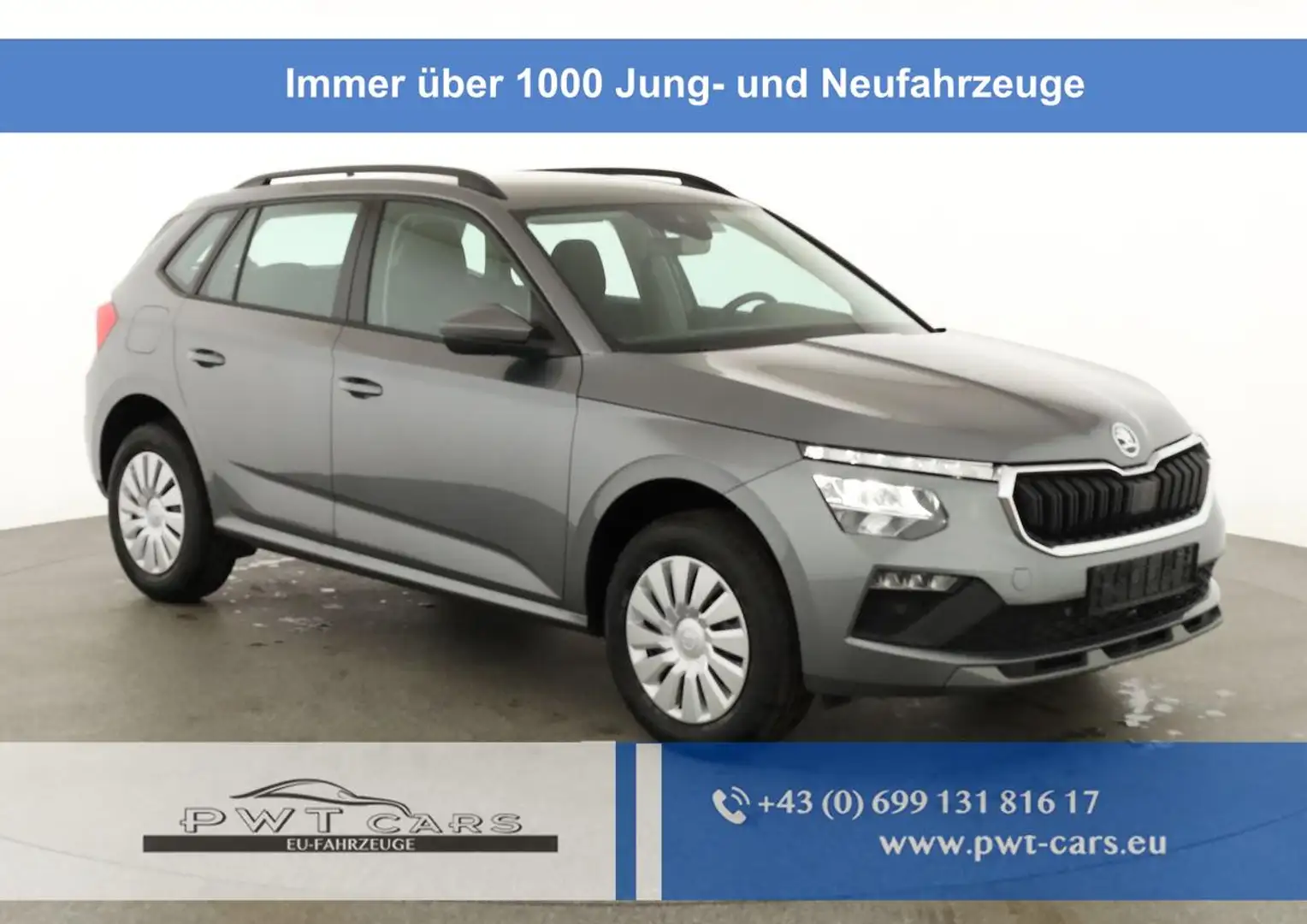 Skoda Kamiq Selection 1.5 TSI DSG Selection, AHK, LED, Kame... Grau - 1