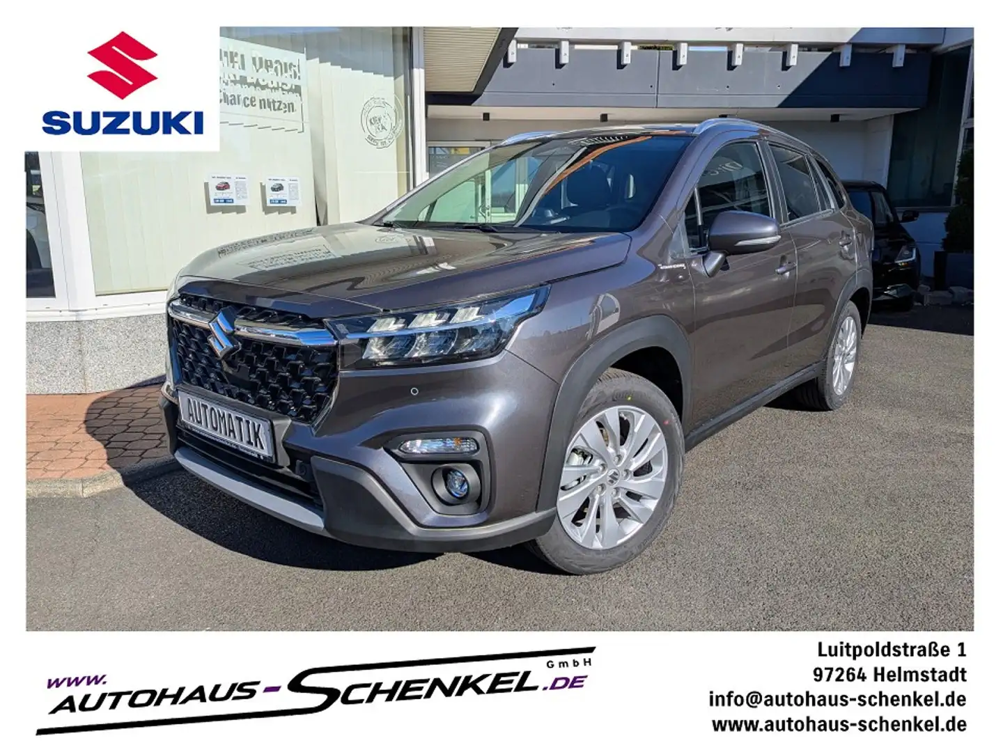 Suzuki S-Cross 1.5 Vollhybrid Comfort AGS Grau - 1