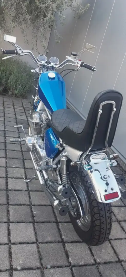 Honda CB 750 four Bleu - 2