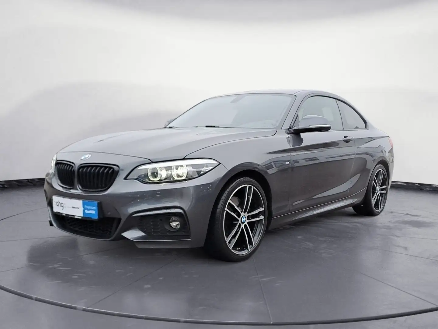 BMW 220 i Steptronic Coupe M Sport Navi Prof. Aut. Grau - 2