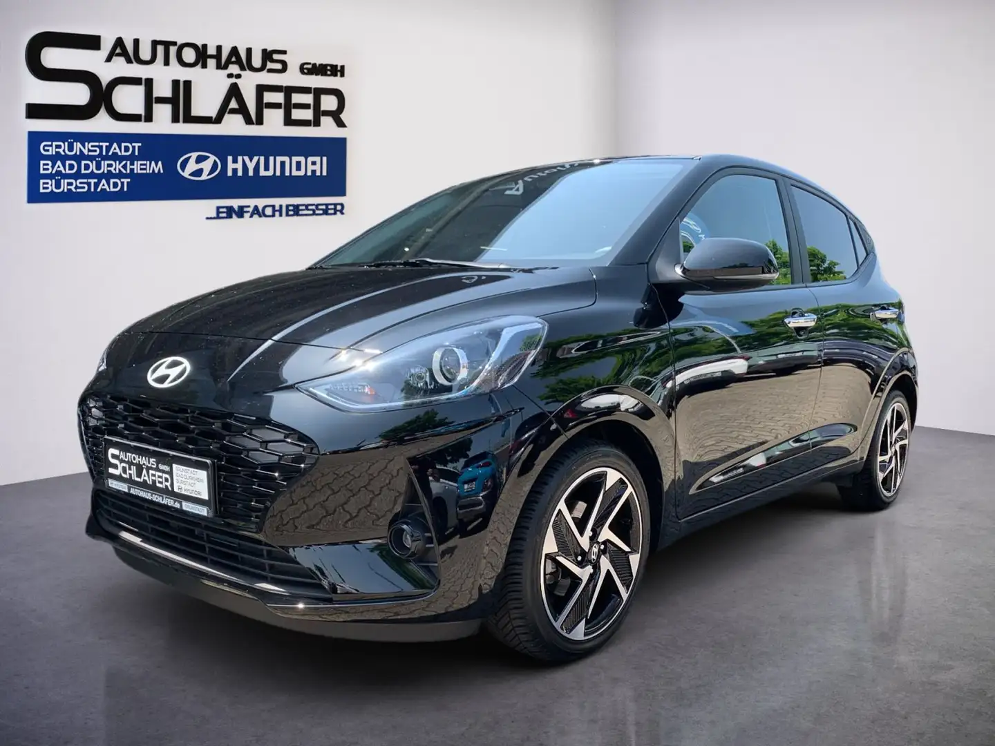 Hyundai i10 1.2 Prime Navi Kamera Schwarz - 1