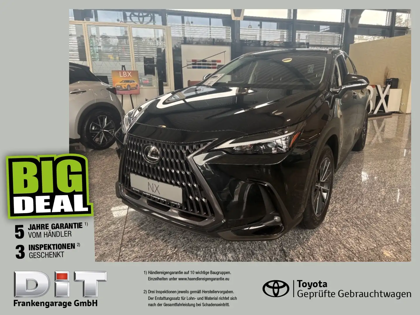 Lexus NX 350h Executive Line LED, 360Kamera, Navi, Pano Schwarz - 1