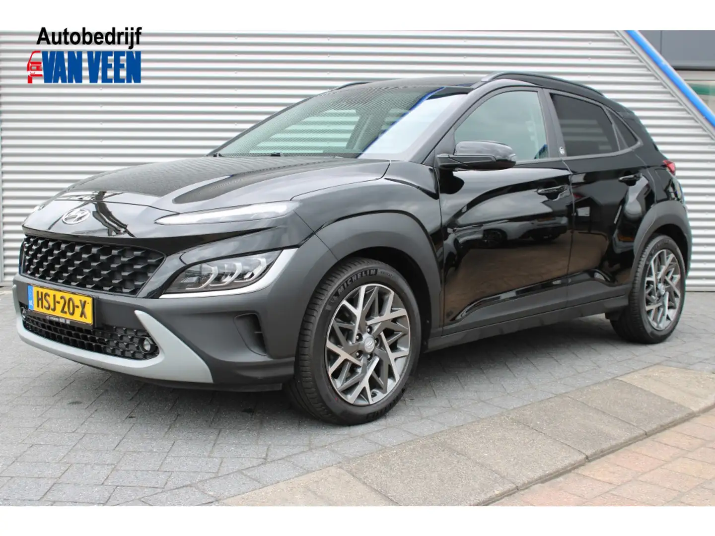 Hyundai KONA 1.6 GDI HEV Fashion | 18 Inch | Full Led | Stoel - Zwart - 1