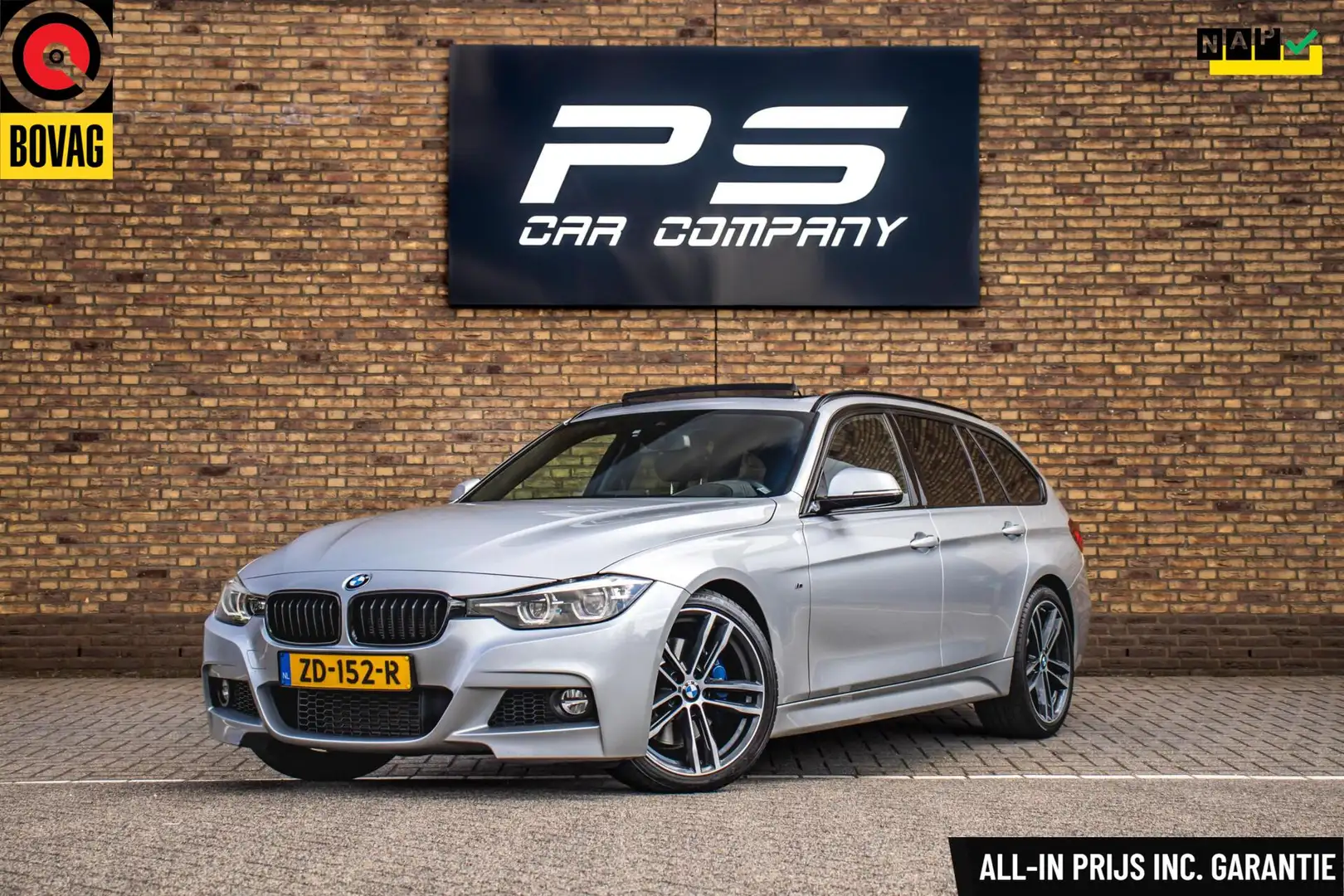 BMW 318 3-serie Touring 318i M Sport Corporate Lease, NAP, Gris - 1