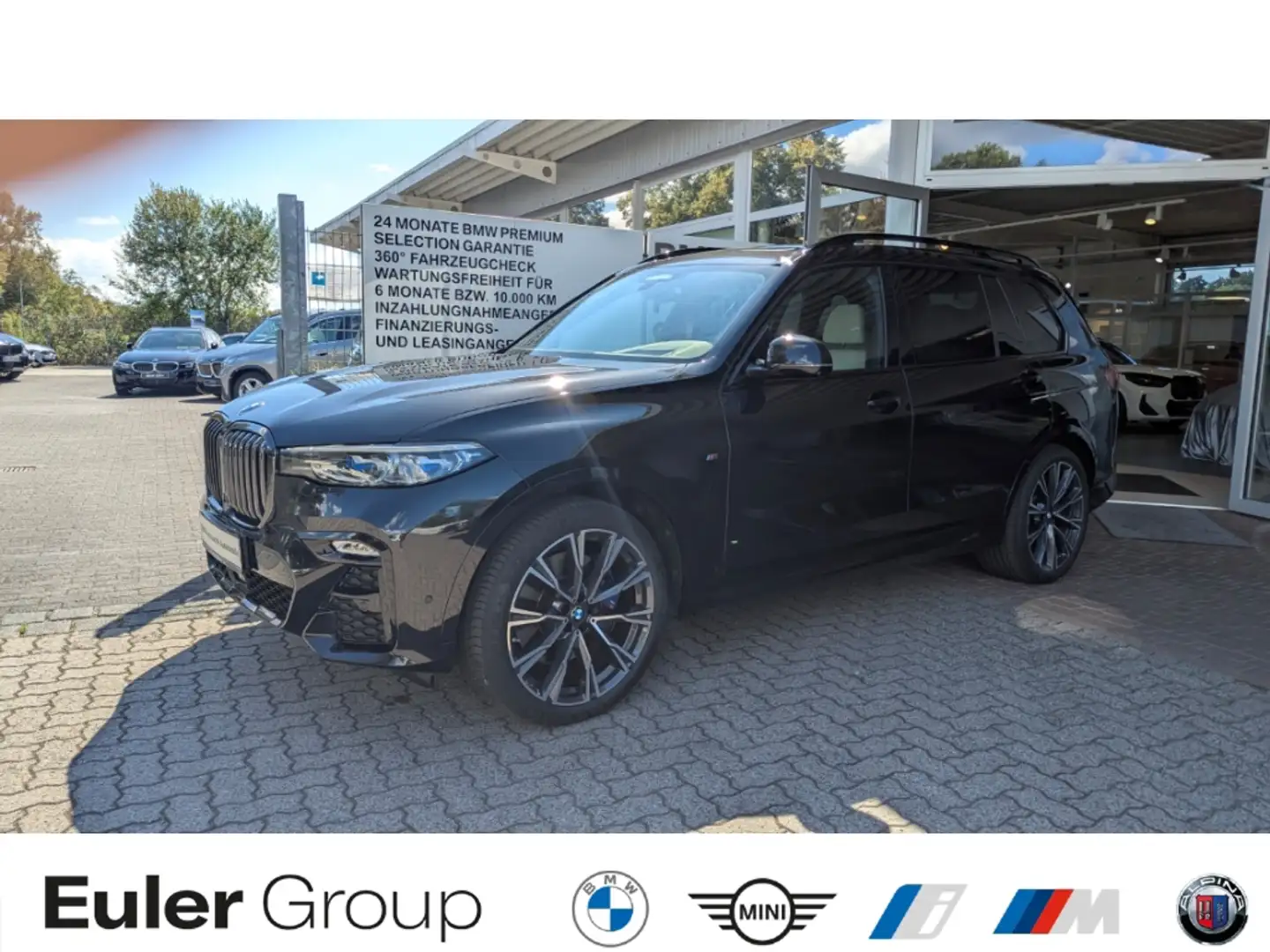 BMW X7 i M-Sport HUD Luftfederung AD Niveau StandHZG Pano Schwarz - 1