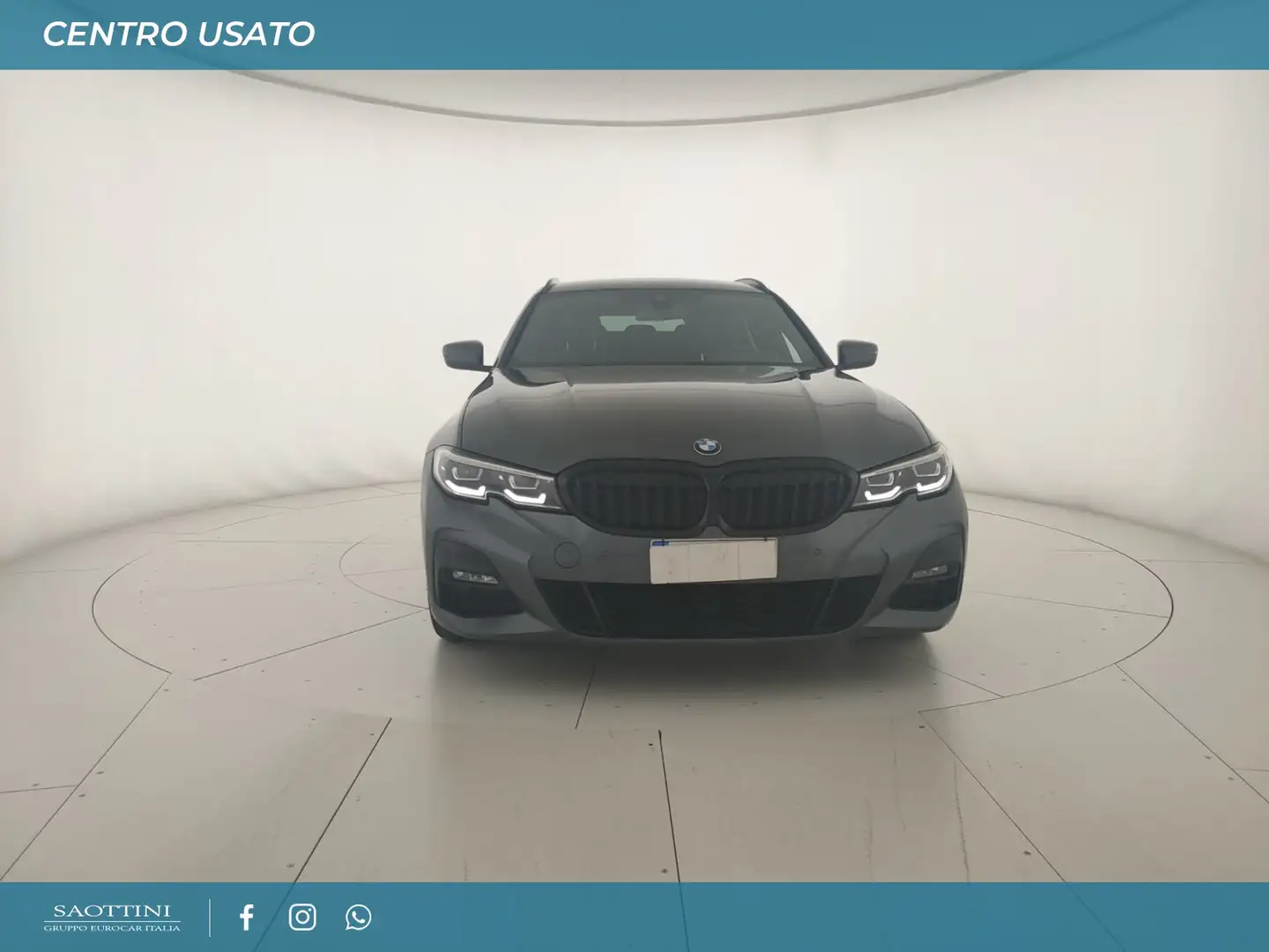 BMW 320 320d Touring Xdrive Msport Auto Grigio - 2