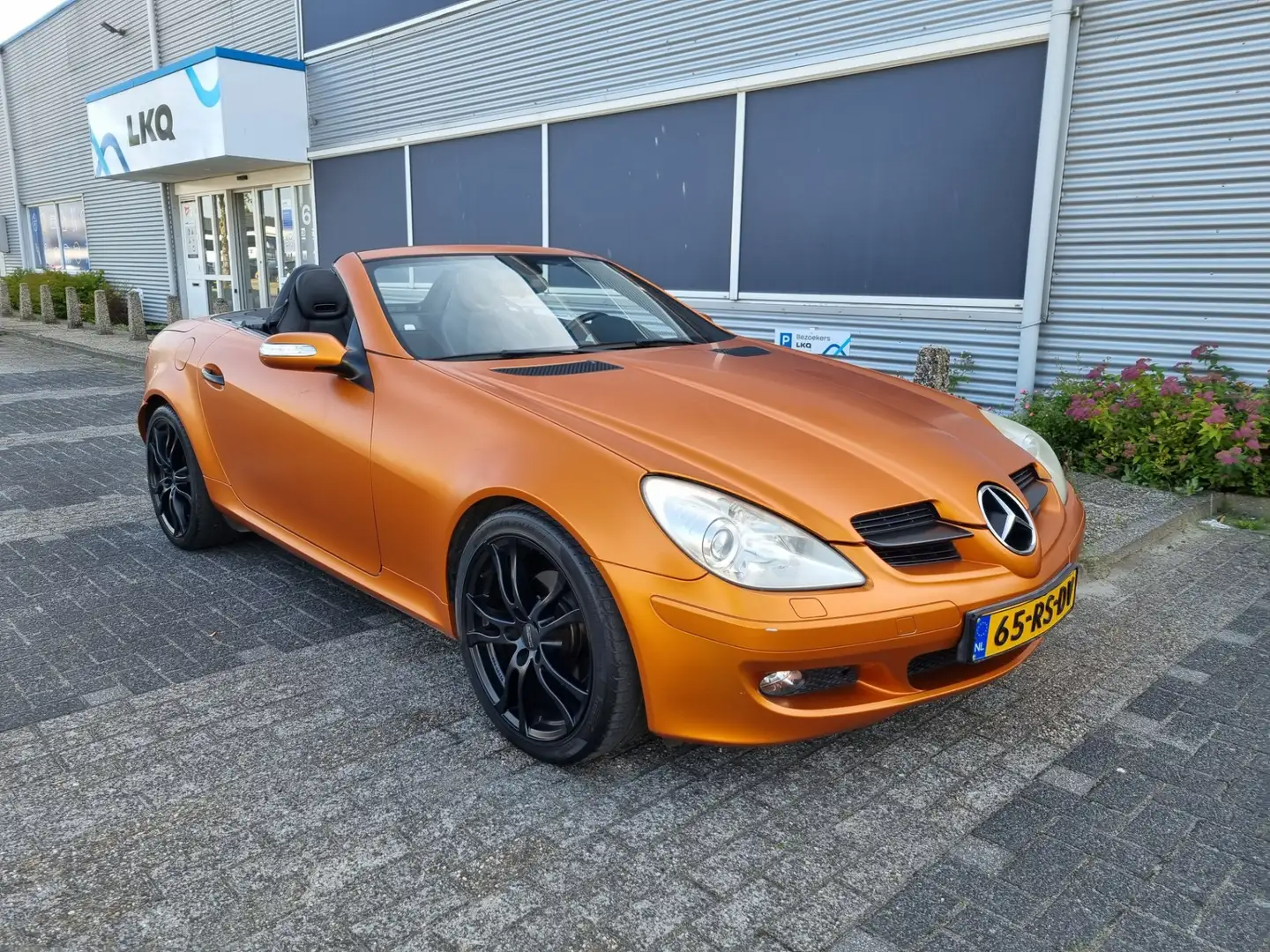 Mercedes-Benz SLK 200 K. Cabrio Bj:2005 NAP! Oranje - 2