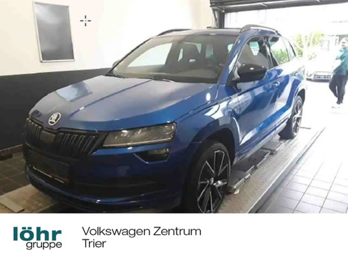 Skoda Karoq 1.5 TSI DSG Sportline AHK, Standheizung Bleu - 1