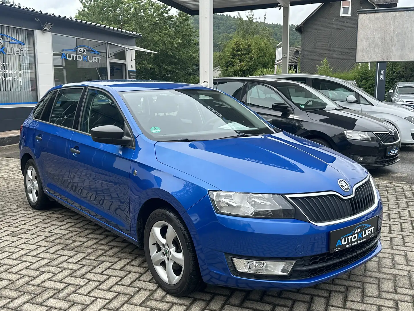 Skoda Rapid/Spaceback Cool Edition/Klima/Euro/5 Blau - 2