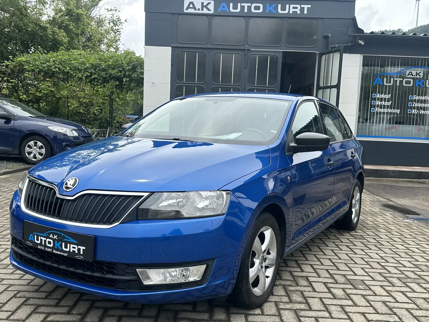 Skoda Rapid/Spaceback Cool Edition/Klima/Euro/5 Blau - 1