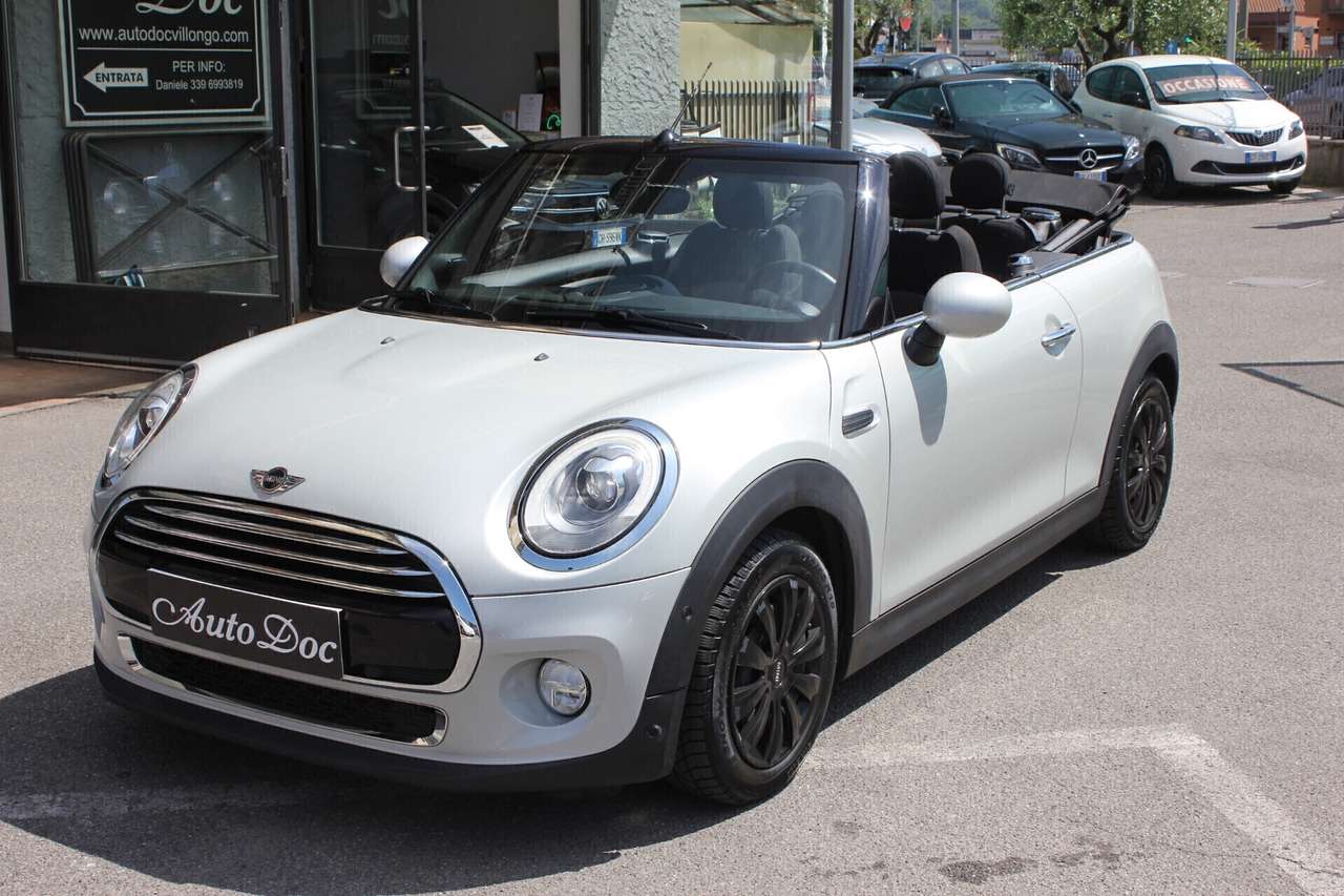 MINI Cooper Cabrio STEPTRONIC 135CV AUTO CABRIO FULL LED NAVY