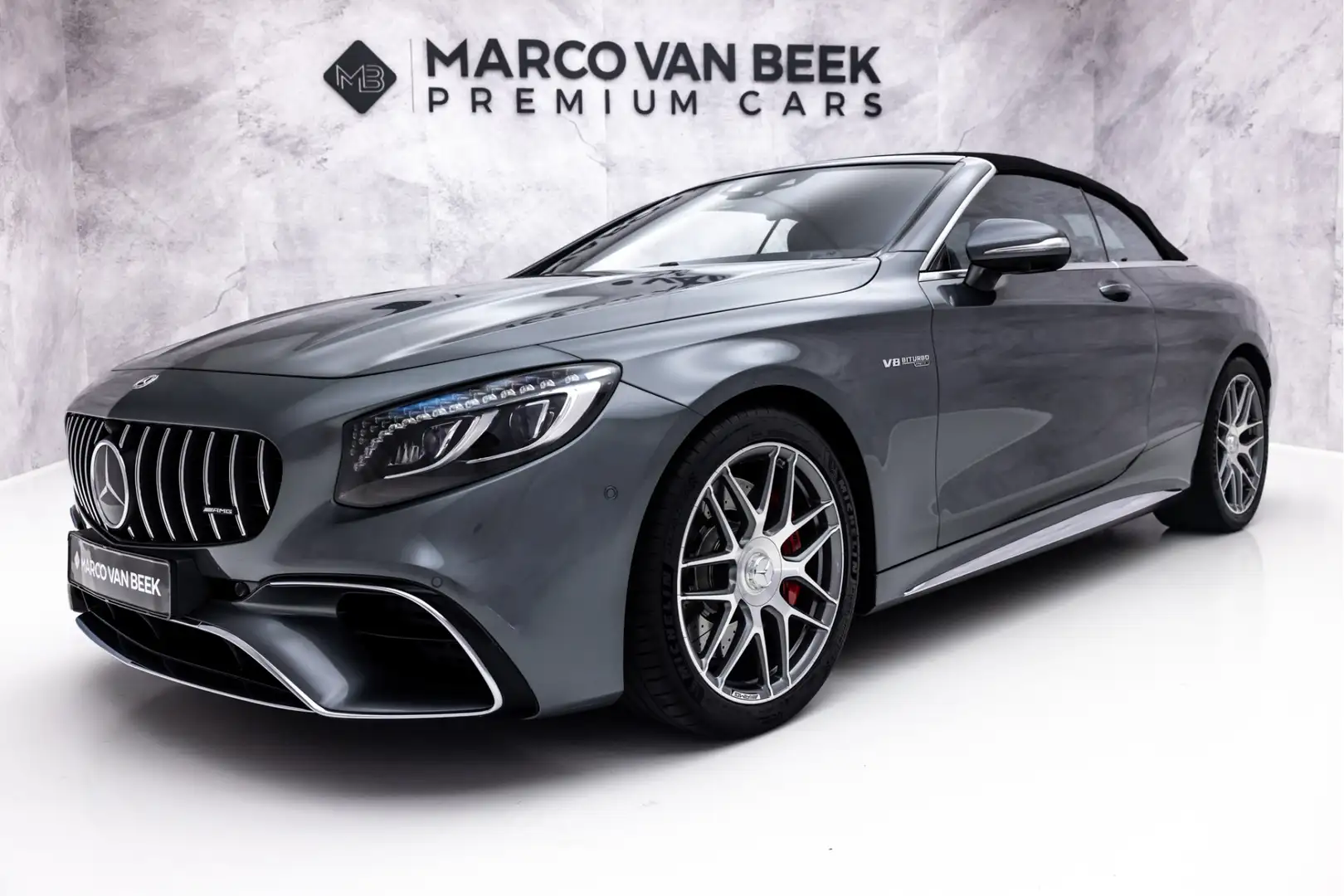 Mercedes-Benz S 63 AMG Cabrio 4MATIC Premium+ | Carbon | Nachtzicht | Sto Grijs - 2