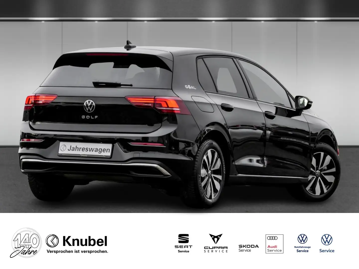 Volkswagen Golf VIII GOAL 2.0 TDI DSG LED+ Navi AHK TravelAss. ... Schwarz - 2