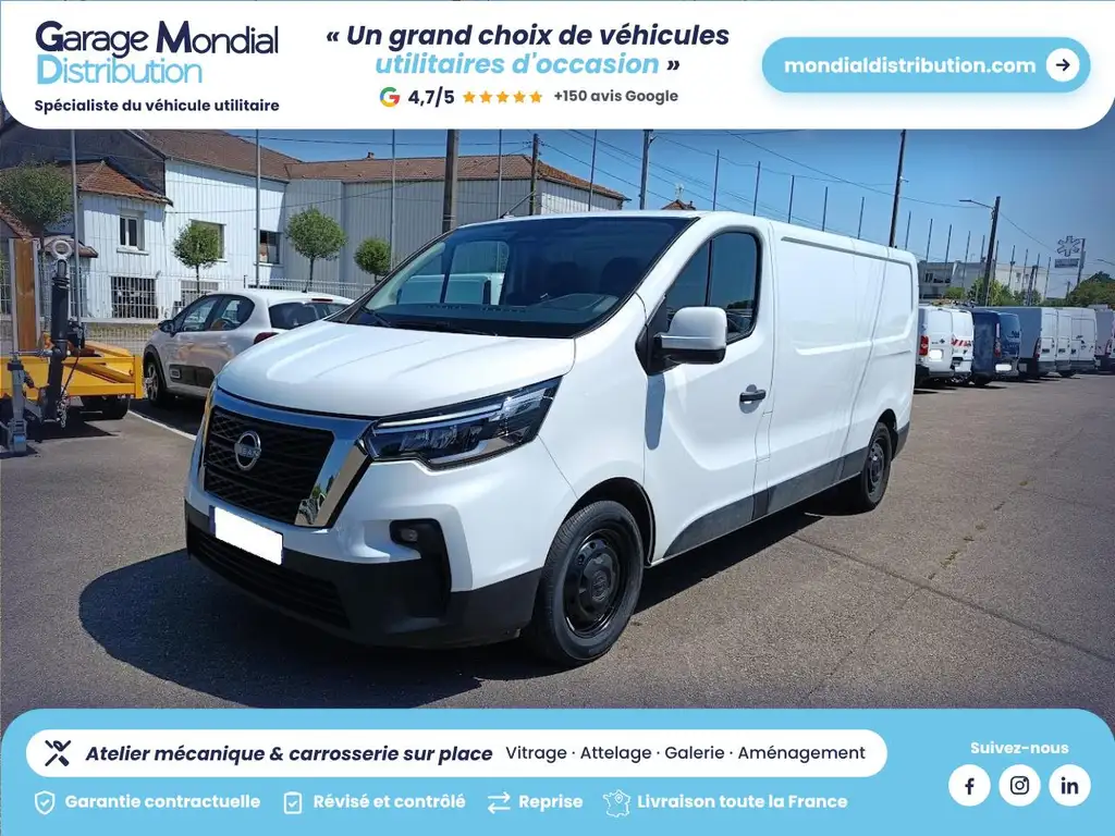 Nissan Primastar 2025 из Европы — купить под ключ