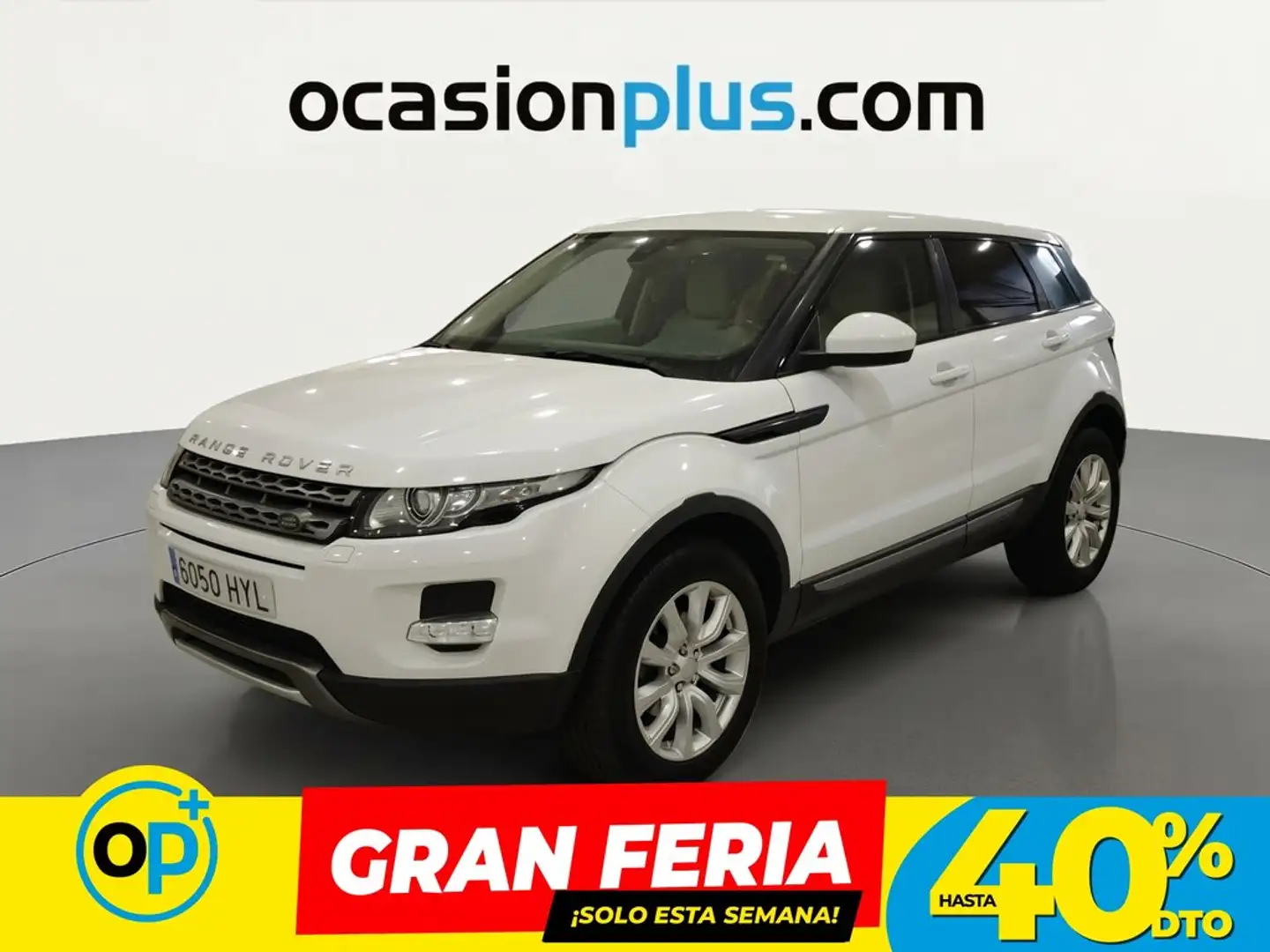 Land Rover Range Rover Evoque 2.2L TD4 Pure 4x4 Aut. Blanco - 1