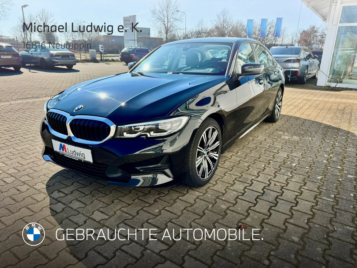 BMW 320 i Limousine Advantage HiFi LED Komfortzg. Negro - 1