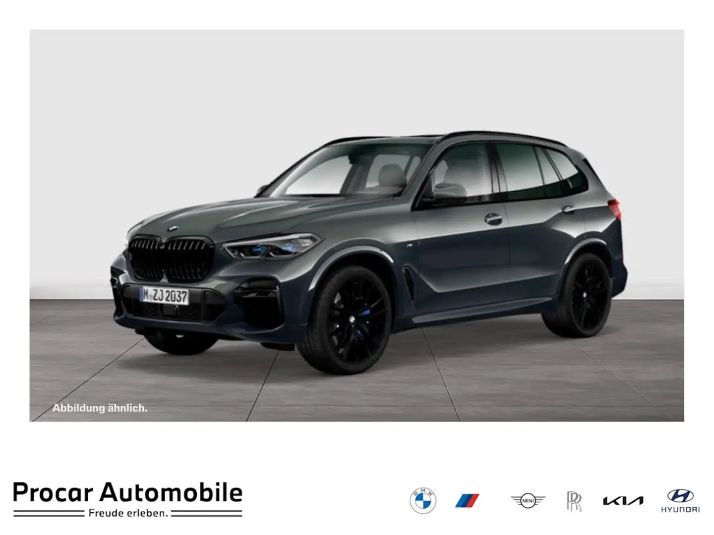 BMW X5 M 50i HUD PANO RFK NAVI LED Laser Sound Syst. Grau - 1
